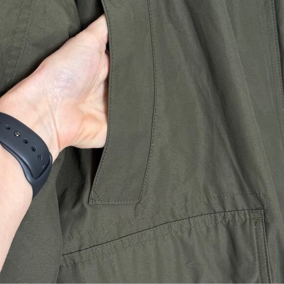 J. Crew Lightweight Highland Skye Jacket Olive Green Size M - Picture 5 of 7